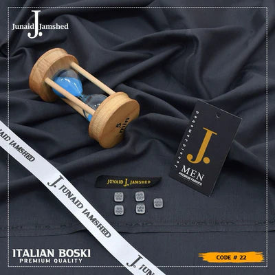 J.Junaid Jamshaed Summer wash and Wear premium volume dark smoky