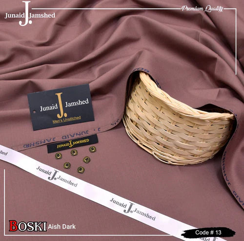 J.Junaid Jamshaed Summer wash and Wear premium volume Aish dark